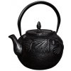 Kanvica na čaj liatinová 0,8 l čierna