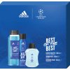 Adidas UEFA Champions League Best of The Best EDT 100 ml + sprchový gél 250 ml + dezodorant v spreji 150 ml