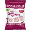 Kiddylicious ovocno-zeleninové gombíky - malina s repou (5 x 6 g)