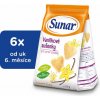 Sunar Vanilkové detské sušienky pre prvé zúbky 6 x 175g