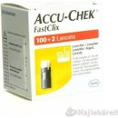 Domáci diagnostický test Accu Chek FastClix zásobník lancetový do odberoveho pera 17 x 6 lanciet 102 ks