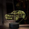 Beling 3D lampa, Škoda Forman, 16 farebná, SA18