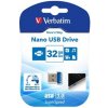 Verbatim USB flash disk, USB 3.0, 32GB, Nano, Store N Stay, modrý, 98710, USB A