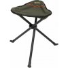 KINETIC Trojnohá skladacia stolička Machová zelená Sedačka