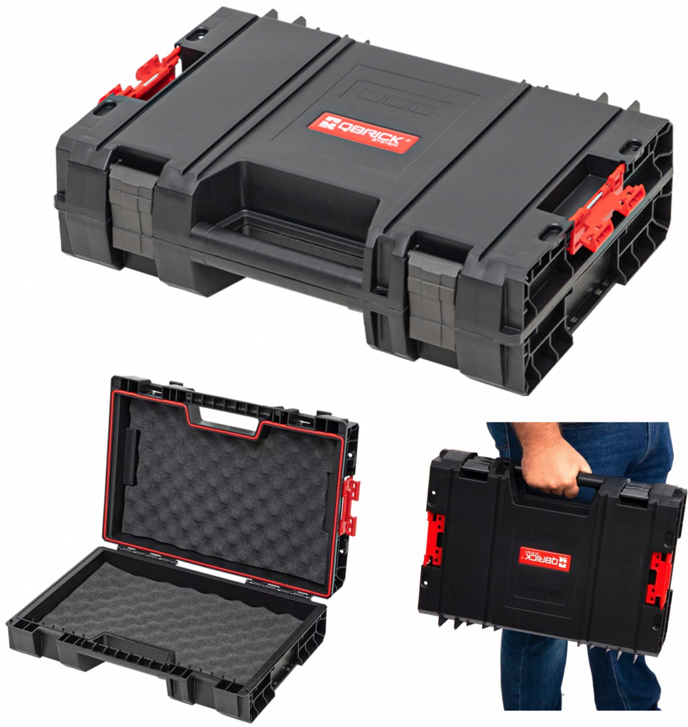 QBrick System Pro Toolcase vrátane peny 46,0 x 33,5 x 14,0 cm