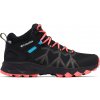 Columbia Dámske turistické topánky členkové PEAKFREAK™ II MID OUTDRY™ Farba: Black, White, Veľkosť: 40,5