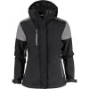 Printer Bunda Prime Padded Softshell Women, zimní, dámská COT61107280701-black/anthr S Černá/antracitová