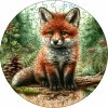 Coolkousky Puzzle 27 cm, v krabičce, 15 × 15 × 4,6 cm, Lišče