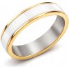 Boccia Titanium Titánovo-keramický prsteň 0132-03 58 mm