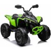 BENEO Elektrická štvorkolka Can-am Renegade, zelená, jednomiestna, odpružená predná a zadná náprava, CAN_AM_QUAD_GREEN