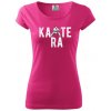 Karate bojovník - Dámske tričko Pure - 2XL ( Purpurová )