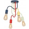 Luminex | Detský prisadený luster DOW 4xE27/60W/230V | LU7670