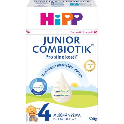 HiPP Batoľacie mlieko 4 JUNIOR Combiotik 500 g