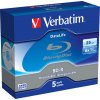 VERBATIM BD-R SL (6x, 25GB), NON-ID, 5ks/ pack 43836
