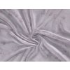 Kvalitex Saténová plachta LUXURY COLLECTION 80x200cm MRAMOR fialový