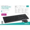 PLATINET OMEGA set bezdrôtovej klávesnice a myši OKM071B