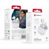 Forcell F-AUDIO, Bezdrôtový, Hovor / hudba, 20 - 20000 Hz, Slúchadlá s mikrofónom, Biela B-5757