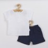 Dojčenská mušelínová súpravička New Baby Summer Nature Collection tmavo modrá, 56 (0-3m)