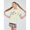 Dievčenské pyžamo Cornette Young Girl 788/114 Dolce Vita 134-164 žltá 158-164