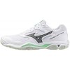 Pánska halová obuv Mizuno Wave Phantom 3 White/Black/Frozen Emerald EUR 46