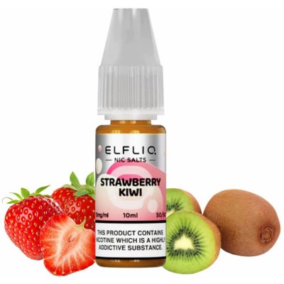 Elfliq - Strawberry Kiwi (Oficiálny ElfBar Nic Salt Liquid)