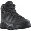 Salomon Quest Rove GTX black/phantom/magnet 471813 pánské nepromokavé kožené trekové boty - 41 a 1/3 EUR
