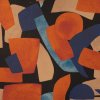 Strima Glasgow Digi Print - Abstract, Cognac