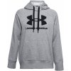 Dámska športová mikina cez hlavu Under Armour RIVAL FLEECE LOGO HOODIE W sivá 1356318-035 - S
