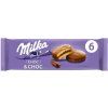 Milka jemné pečivo Choc & choc celomáčané s kakaovou náplňou 150 g