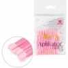 Aplikátor Molly Nails na prášky obojstranný ružový 10ks