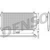 Kondenzátor klimatizácie DENSO DCN40010 DCN40010