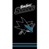 TipTrade (CZ) · Hokejová bavlnená osuška NHL San Jose Sharks - black - 100% bavlna - 70 x 140 cm