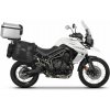 SHAD Kompletná sada sedlových brašní SHAD TERRA TR40 adventure a hliníkového kufra SHAD TERRA 48L vrátane montážnej sady SHAD TRIUMPH Tiger 800