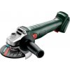 Metabo W 18 7-125 602371850 akumulátorová úhlová brúska 125 mm, bez akumulátoru, bez nabíjačky, 18 V; 602371850