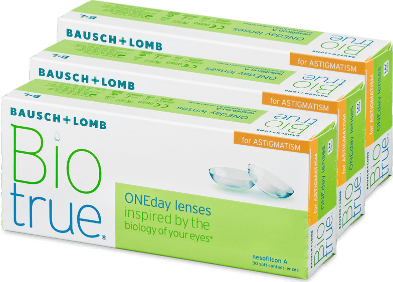 Bausch & Lomb Biotrue ONEday for Astigmatism 30 šošoviek