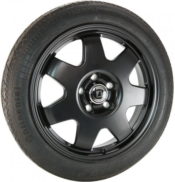 Diewe Notrad 4X17 5X127 ET10 black matt