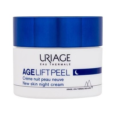 Uriage Age Lift Peel New Skin Night Cream omlazující a peelingový noční pleťový krém 50 ml pro ženy