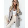 Fashionweek Letný kardigán oversize ako sako NB-LOKO Šedá