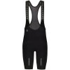 SHIMANO Nohavice VERTEX THERMAL SHORTS zateplené s trakmi čierne Veľkosť: M