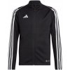 Adidas detská mikina polyester čierna veľkosť 116