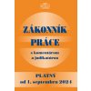 Zákonník práce s komentárom a judikatúrou od 1.septembra 2024