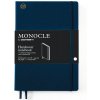 LEUCHTTURM1917 MONOCLE by LEUCHTTURM1917 Dotted Composition Hardcover Notebook - Navy
