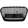 KITT Front Grille suitable for Audi A6 C7 4G Pre-Facelift (2011-2014) RS6 Design Piano Black