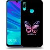 Picasee silikónový čierny obal pre Huawei P Smart 2019 - Diamanty Purple