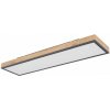 GLOBO 416080WD4 DORO stropné svietidlo LED 200x800mm 24W/1500lm 3000K grafitová, imitácia dreva, opál