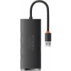 BASEUS HUB USB ADAPTÉR NA 4x USB DO POČÍTAČA KÁBEL 0.25m (WKQX030001)