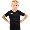 Detské tričko Kappa DOVO Black 6Y