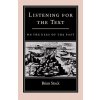 Listening for the Text (Brian Stock)(Brožovaná)