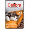 Calibra KAPSIČKA Premium cat Adult Kačka & kura v omáčke 24x100g