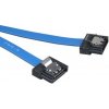 AKASA - Proslim 6Gb/s SATA3 kabel - 15 cm - modrý